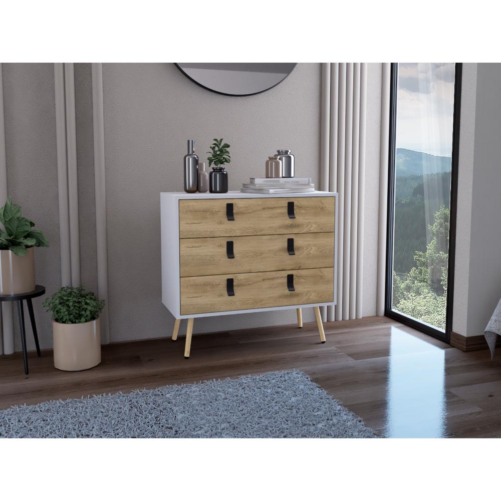 Organizador Corvini Blanco y Macadamia