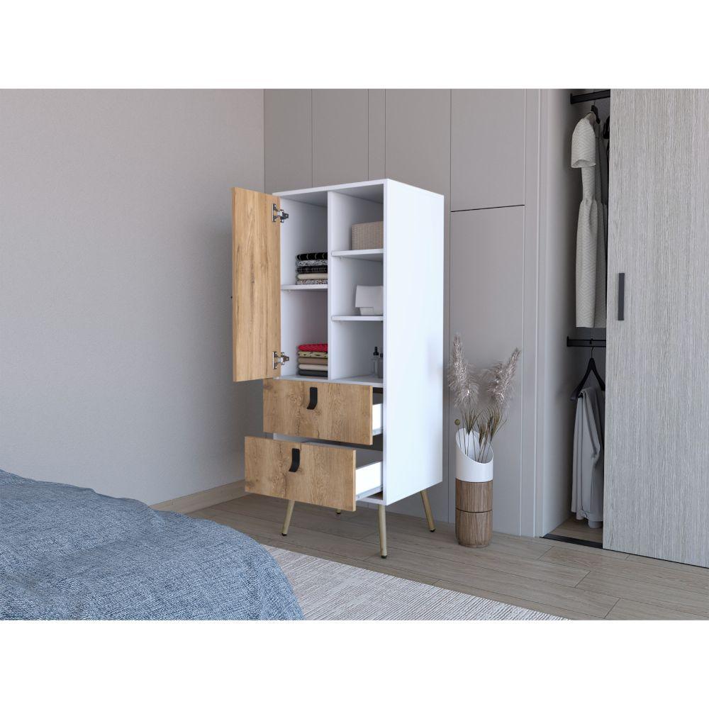 Organizador Corvini Macadamia y Blanco