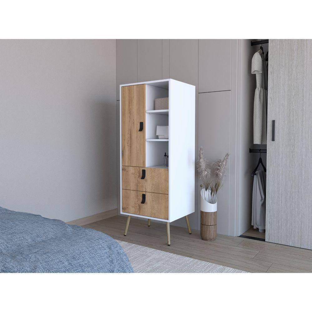 Organizador Corvini Macadamia y Blanco
