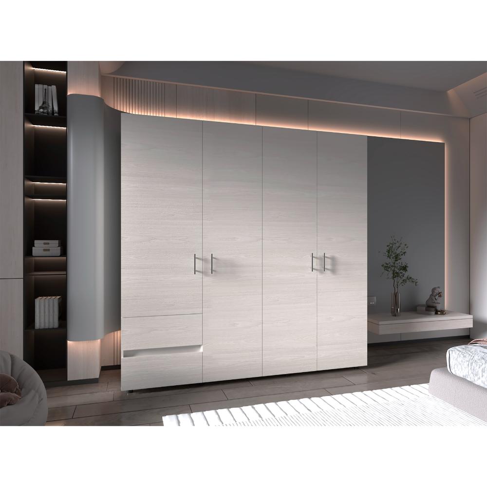 Closet Dassel 200 Nevado y Blanco