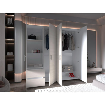 Closet Dassel 200 Nevado y Blanco