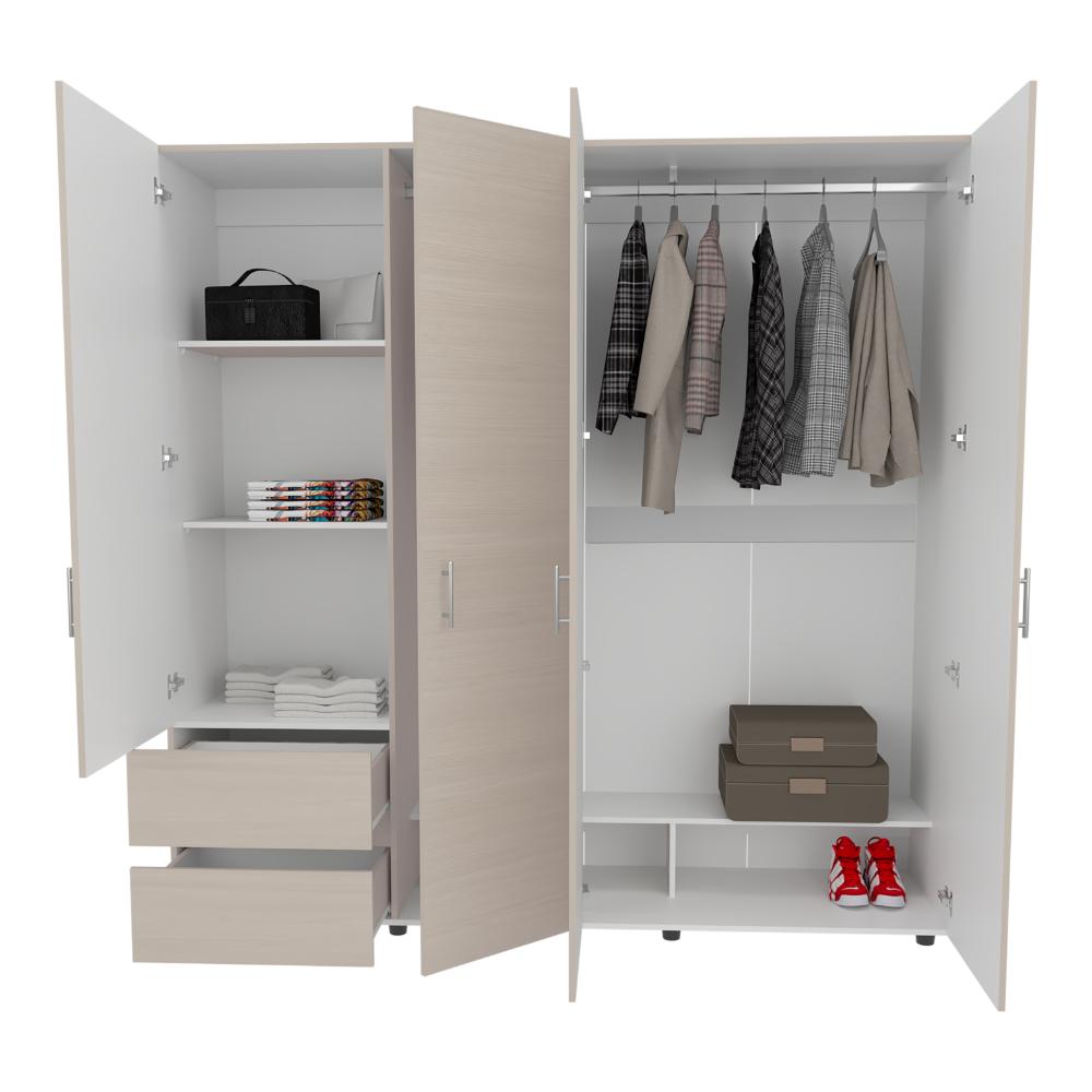 Closet Dassel 200 Nevado y Blanco