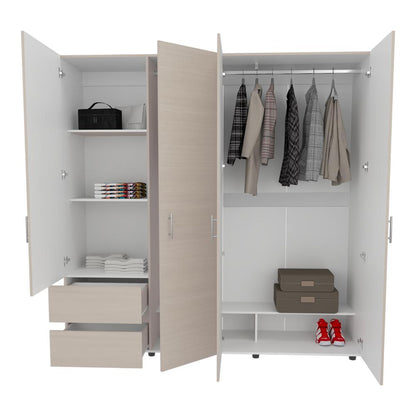 Closet Dassel 200 Nevado y Blanco