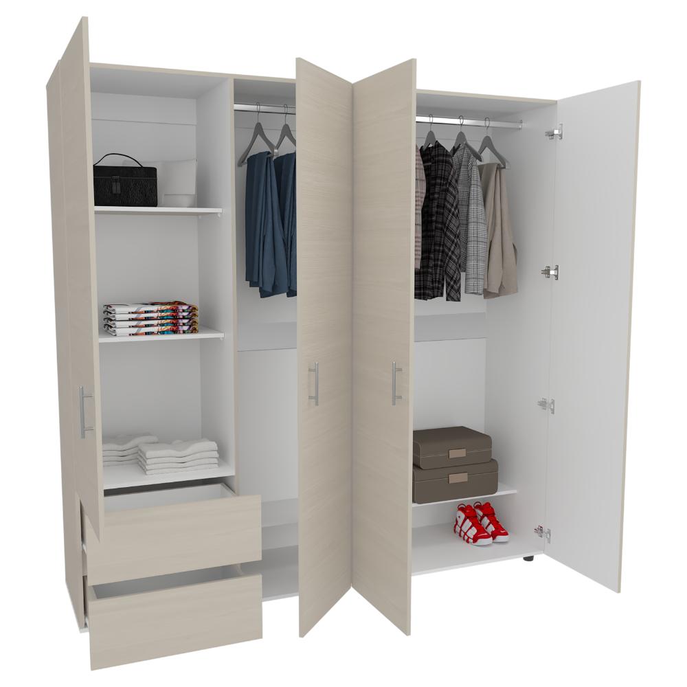 Closet Dassel 200 Nevado y Blanco