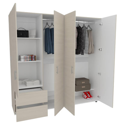 Closet Dassel 200 Nevado y Blanco