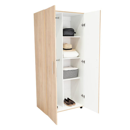 Closet Tera Rovere y Blanco