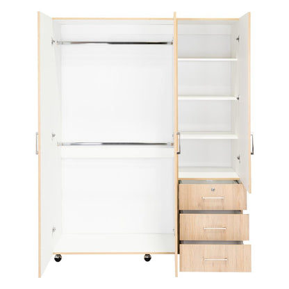 Closet Arizona Rovere y Blanco