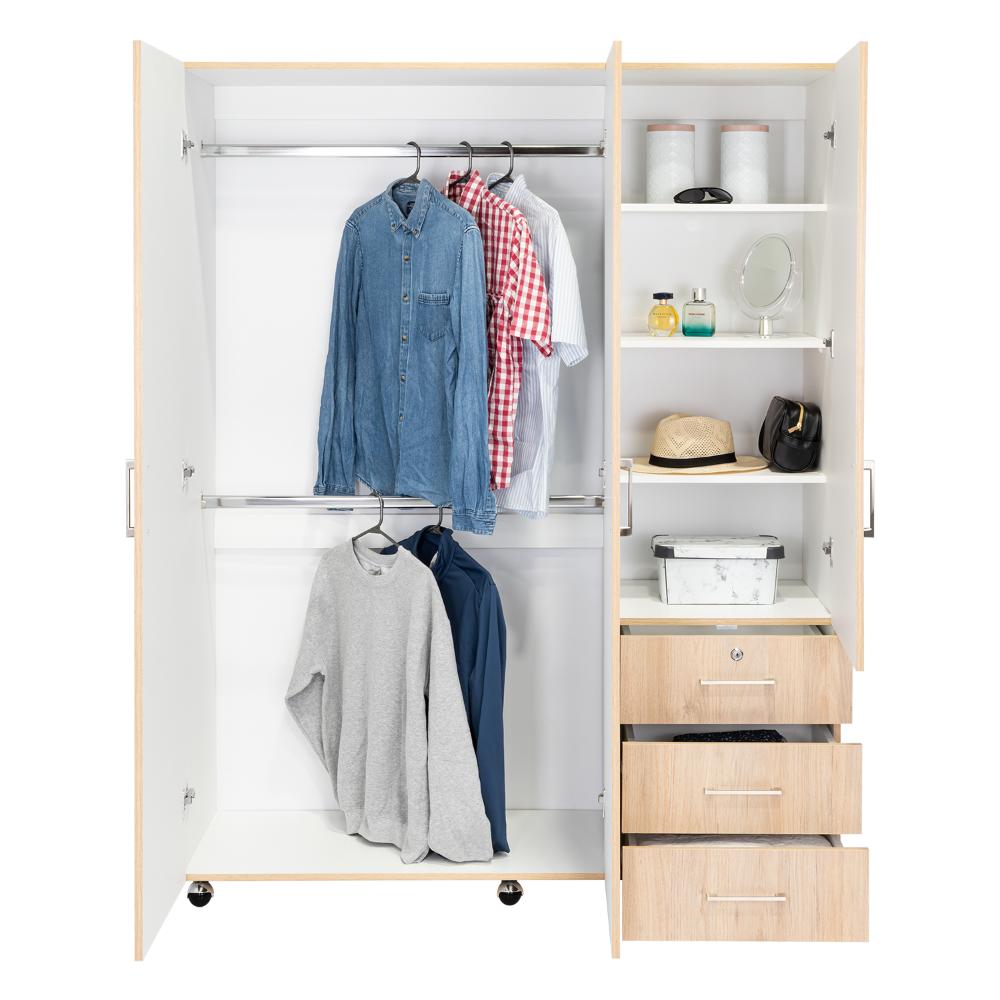 Closet Arizona Rovere y Blanco