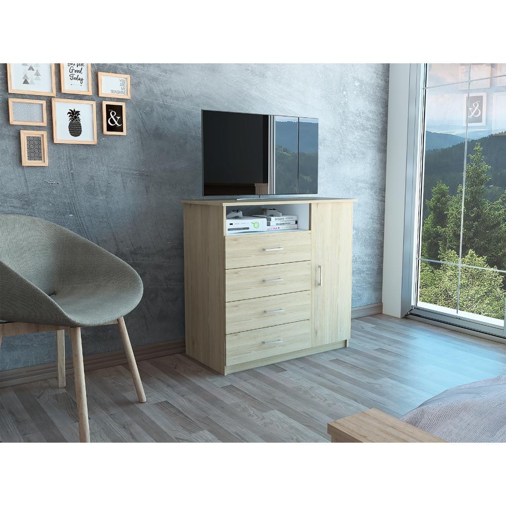 Organizador Peru Rovere y Blanco con Cuatro Cajones