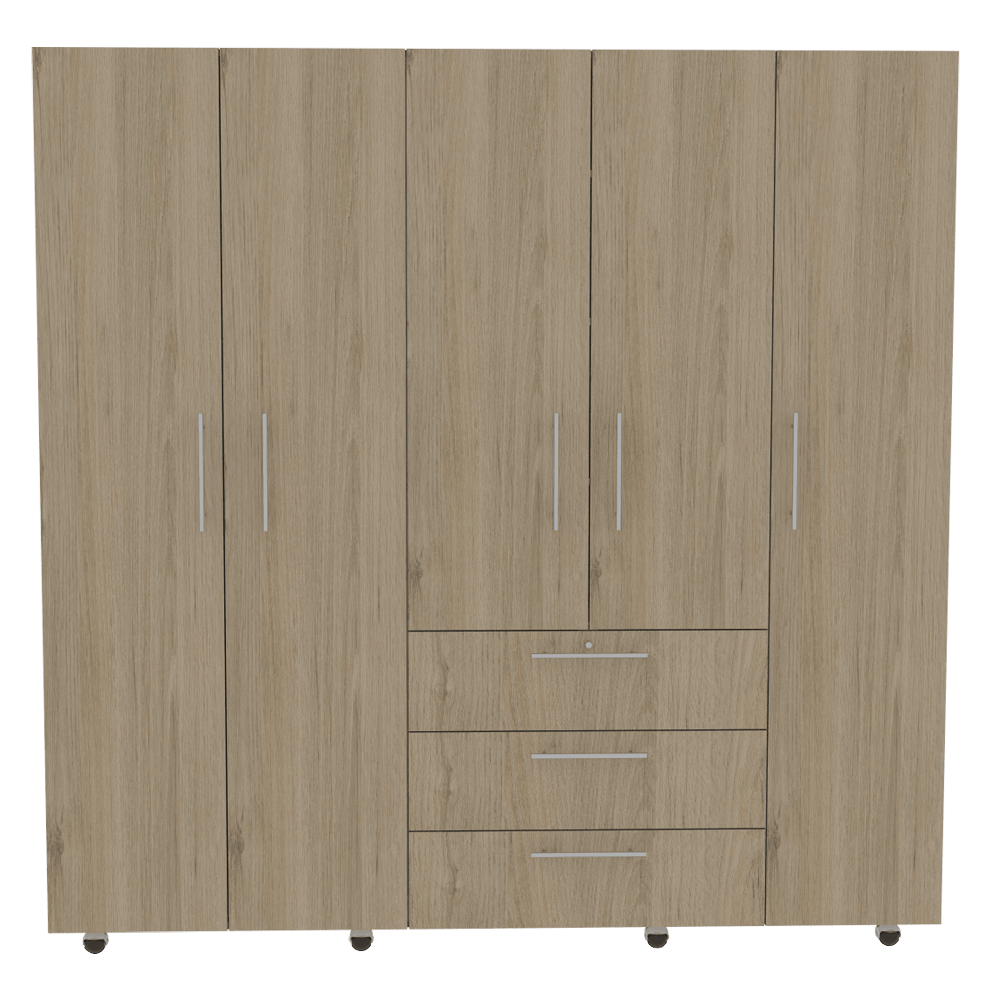 Closet Montreal color Beige y Blanco para Habitación.