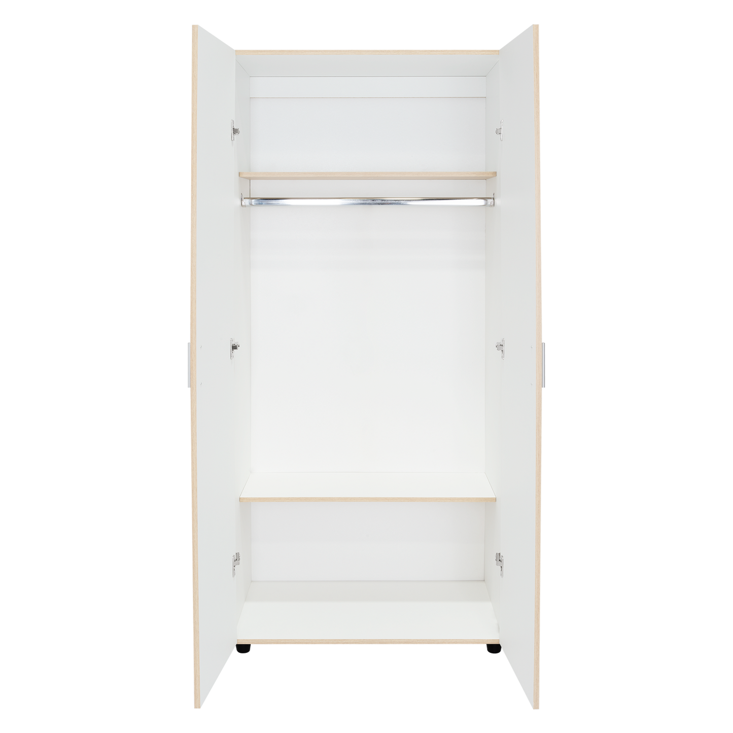 Closet Economico Rovere y Blanco