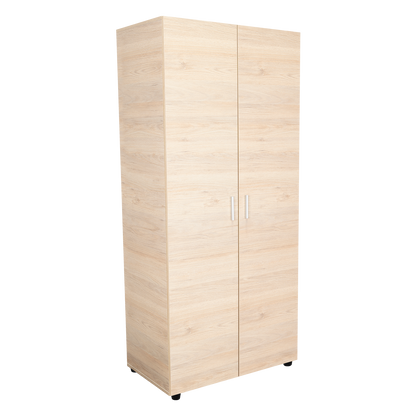 Closet Economico Rovere y Blanco