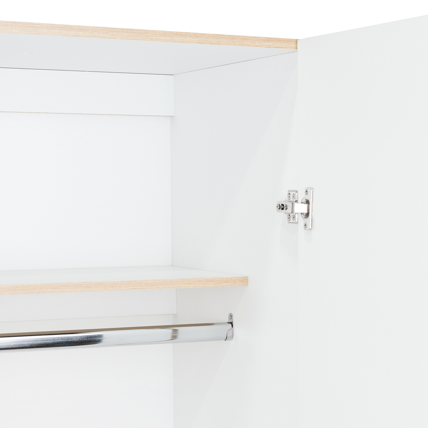 Closet Economico Rovere y Blanco