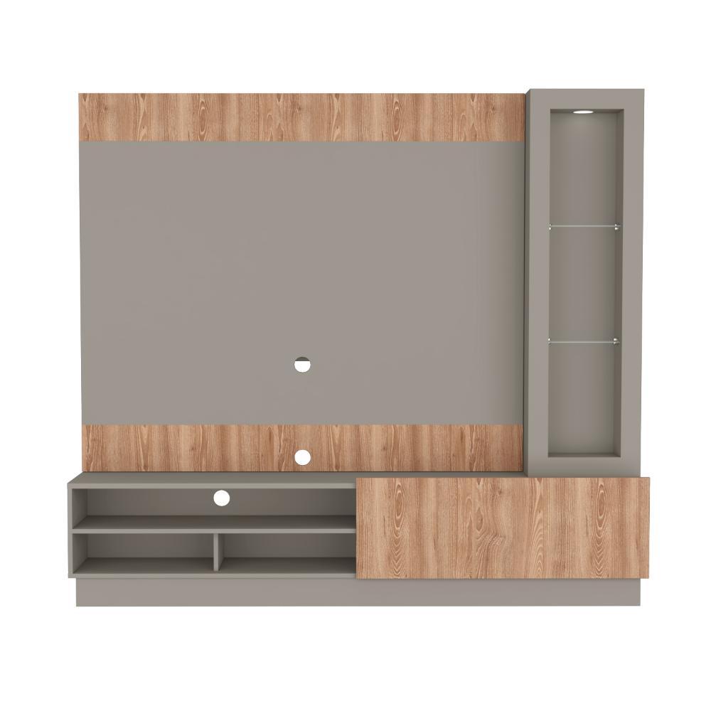 Centro de entretenimiento Yaka Taupe para TV de 70''
