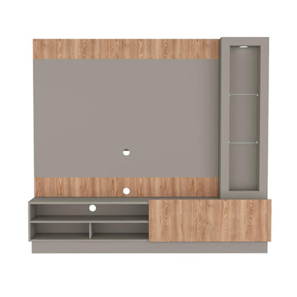 Centro de entretenimiento Yaka Taupe para TV de 70''