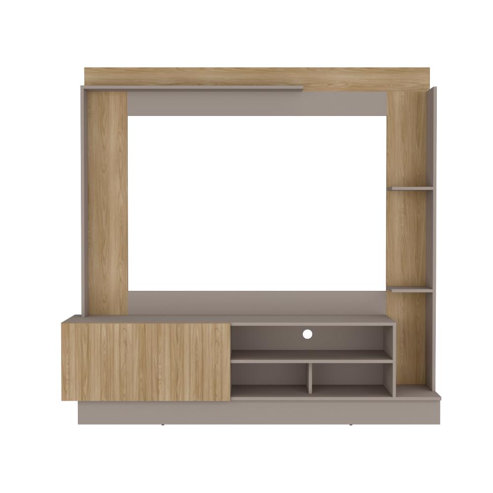 Mesa Para Tv Doha Taupe y Fresno