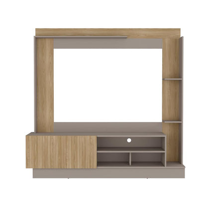 Mesa Para Tv Doha Taupe y Fresno