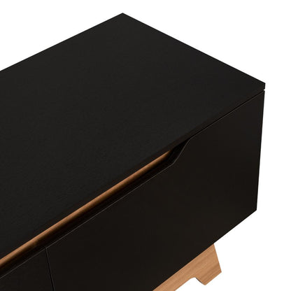 Mesa para TV Woodall Wengue y Fresno Eupara TV de 80"