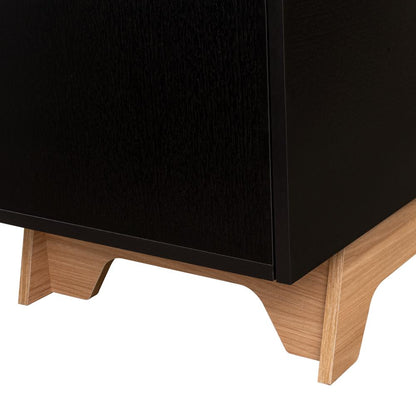 Mesa para TV Woodall Wengue y Fresno Eupara TV de 80"
