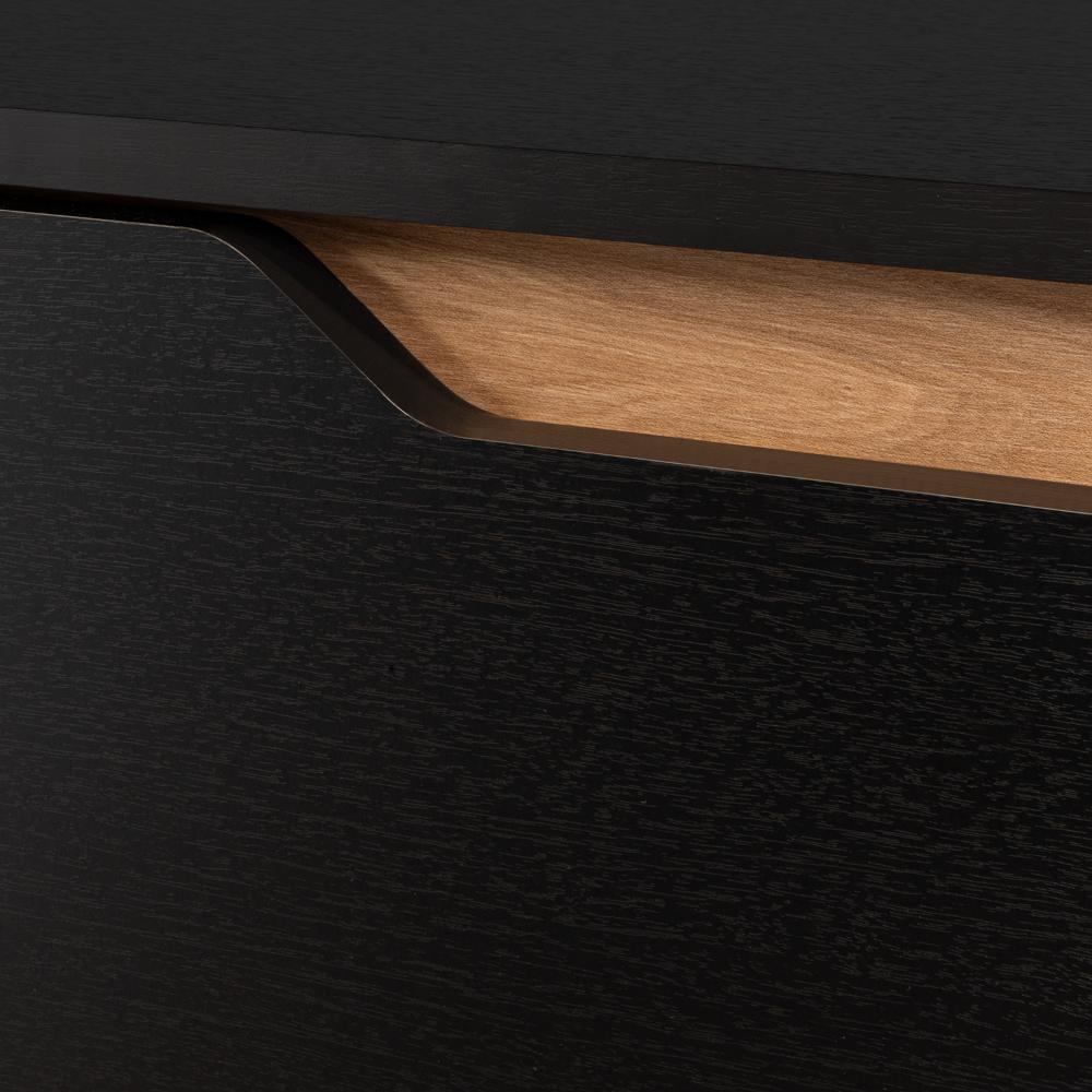 Mesa para TV Woodall Wengue y Fresno Eupara TV de 80"