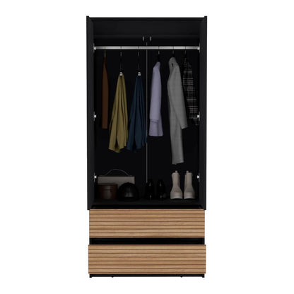 Closet 2 Pues 2 Cajones Donati Wengue Lenno
