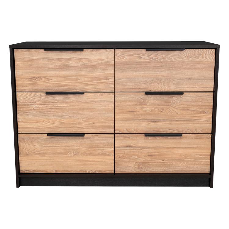 Comoda 4 Cajones Treviso  Wengue + Miel