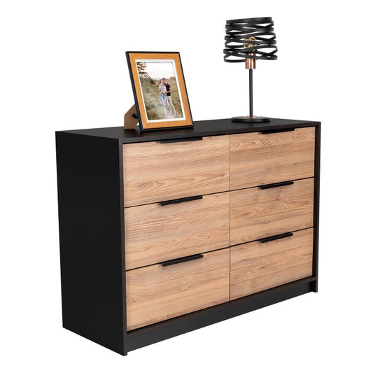 Comoda 4 Cajones Treviso  Wengue + Miel