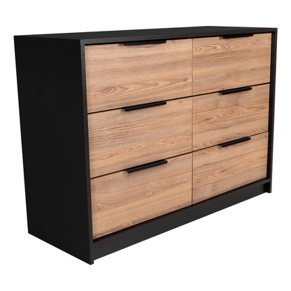 Comoda 4 Cajones Treviso  Wengue + Miel