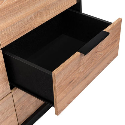 Comoda 4 Cajones Treviso  Wengue + Miel
