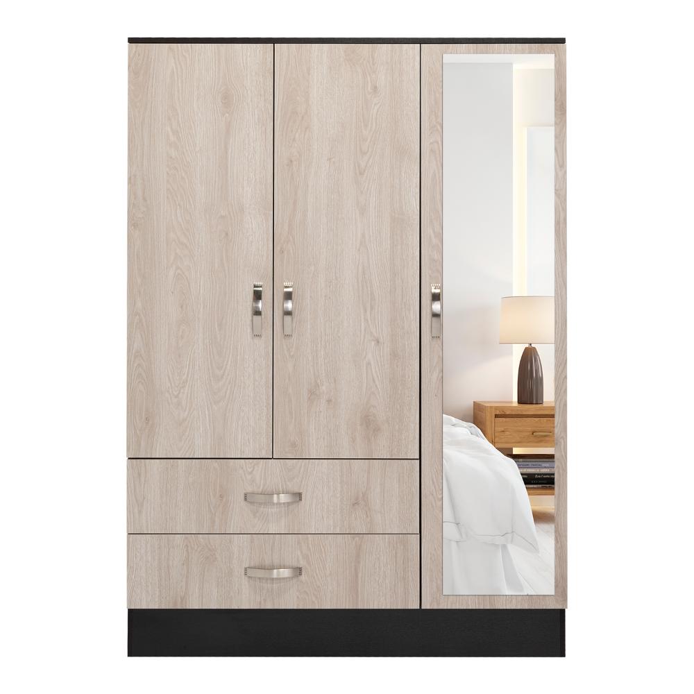 Closet Bolton Wengue y Ceniza