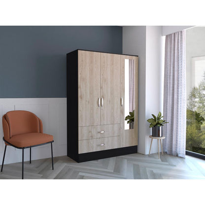 Closet Bolton Wengue y Ceniza