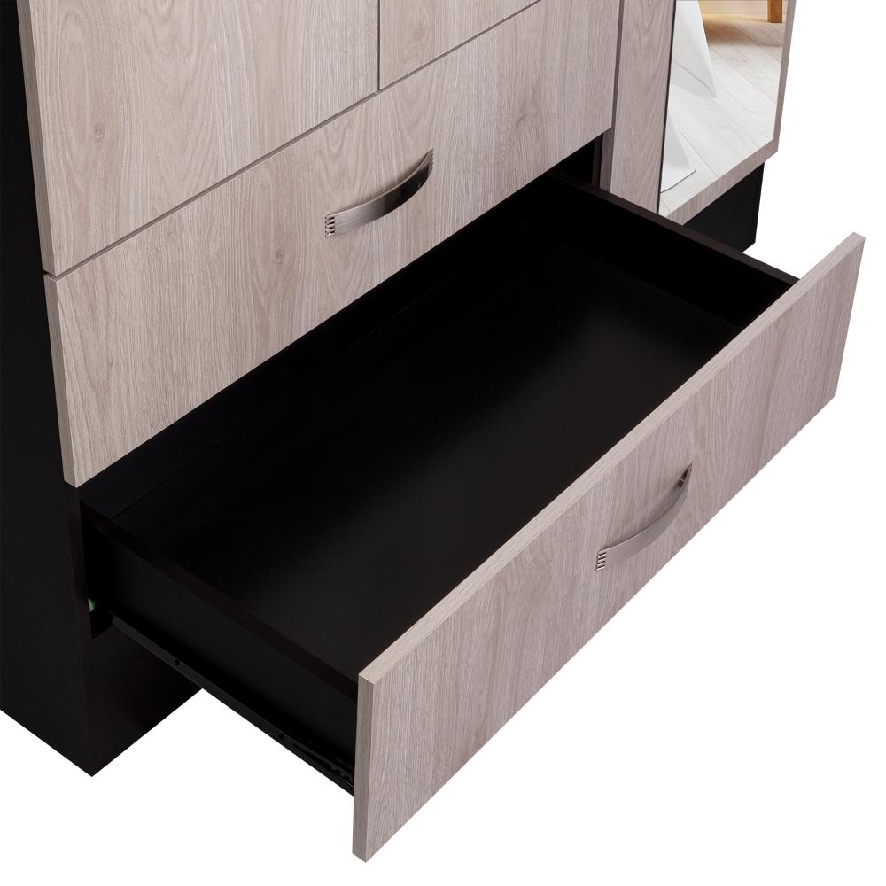 Closet Bolton Wengue y Ceniza