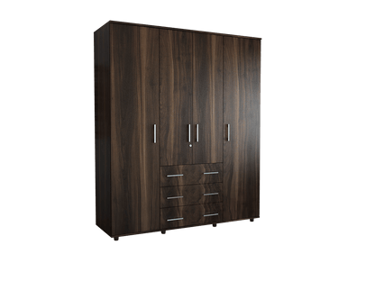 Closet Viserys Color Caoba Para Habitación.