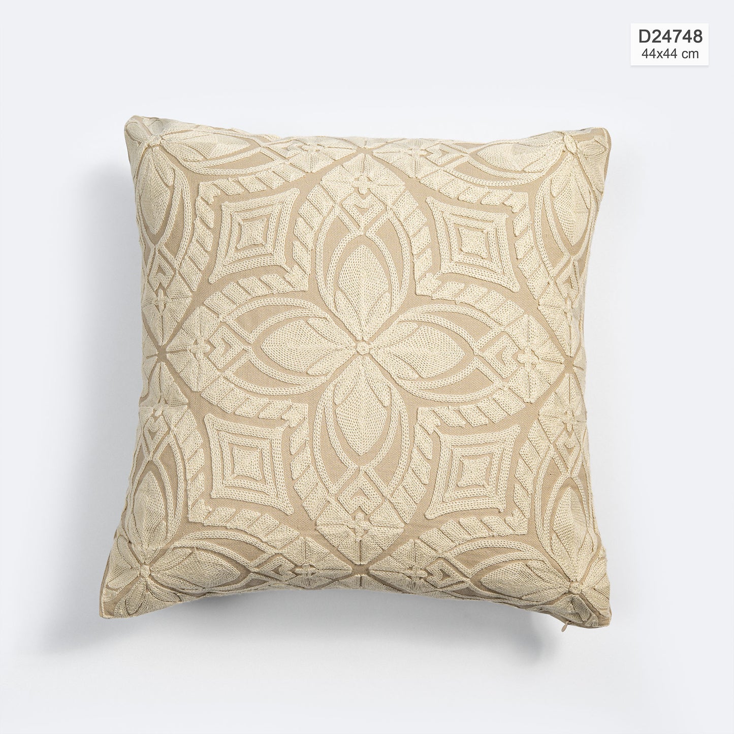 Cojin Decorativo Arabesco Beige