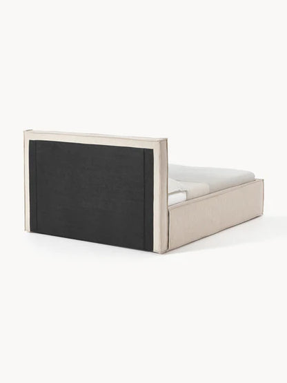Cama Tapizada Doble Moon Mist