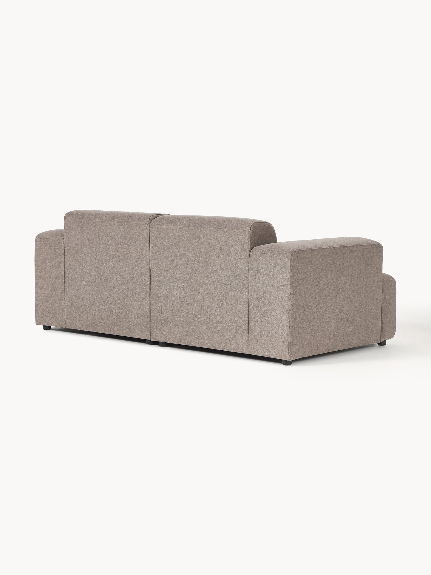 Sofa Louvre Taupe 2 Puestos con Diseño Contemporáneo y Minimalista