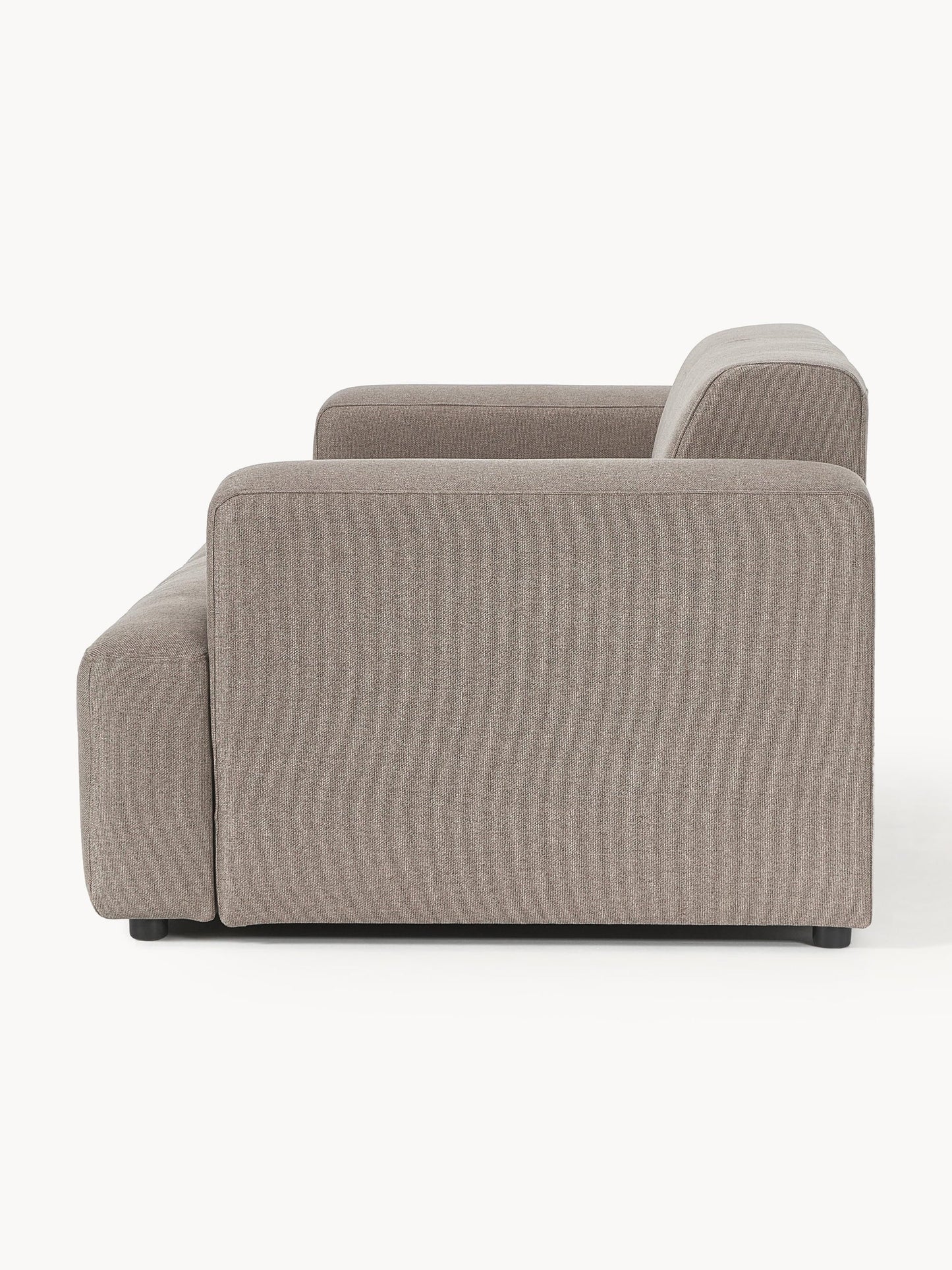 Sofa Louvre Taupe 2 Puestos con Diseño Contemporáneo y Minimalista