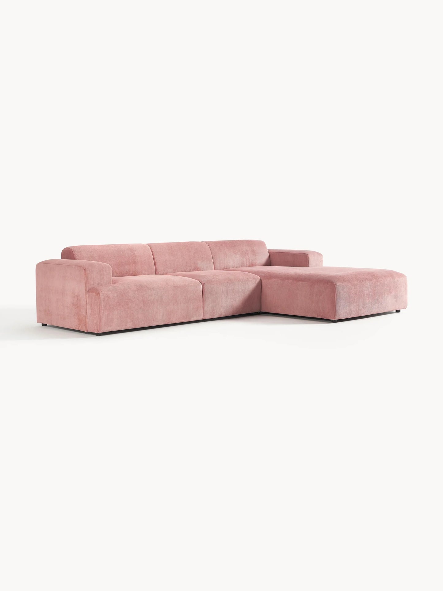 Sofá Esquinero Modular Savoy Rosa Diseño Moderno y Confort Inigualable