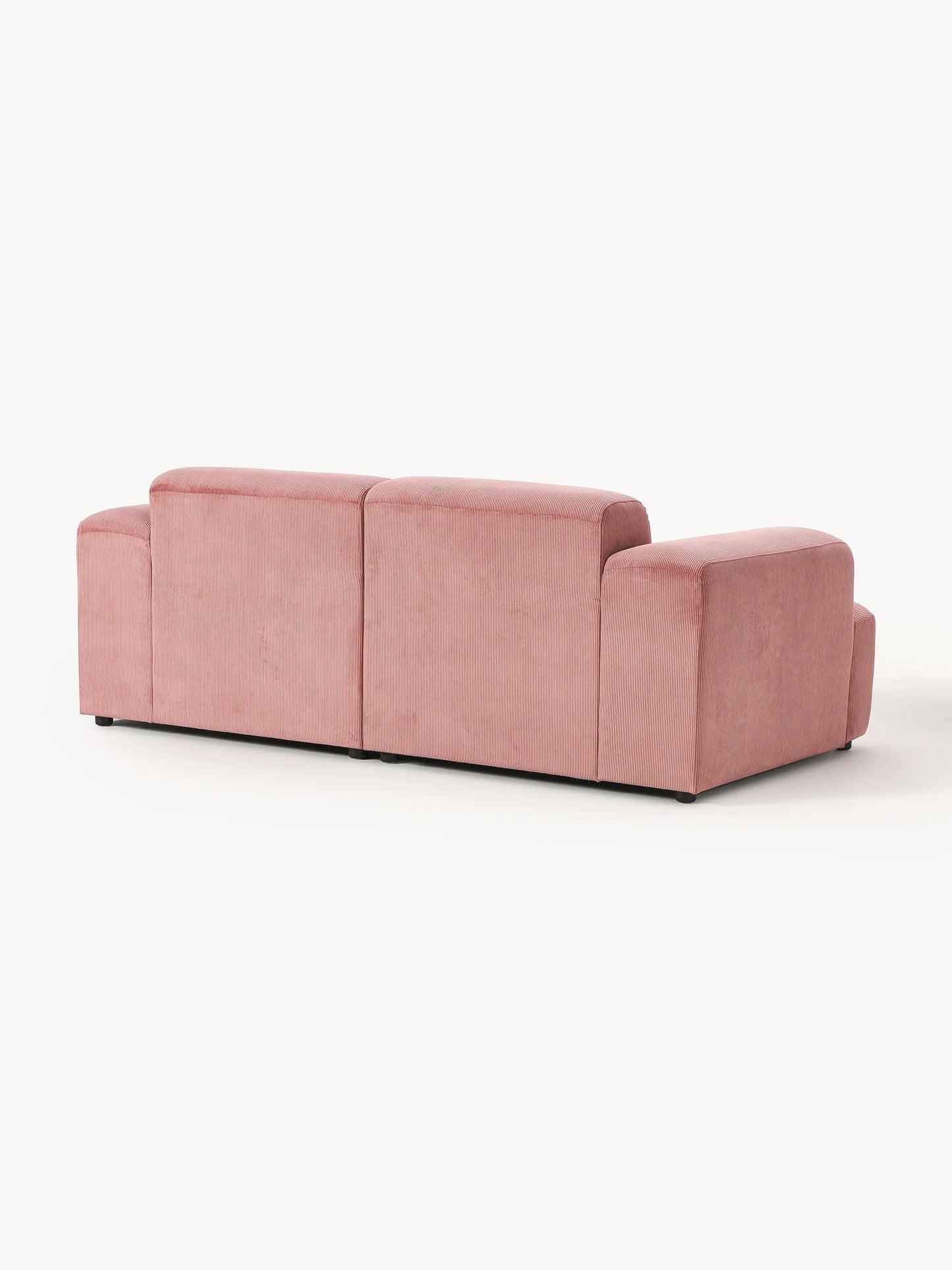 Sofa Louvre Palo Rosa 2 Puestos con Diseño Contemporáneo y Minimalista