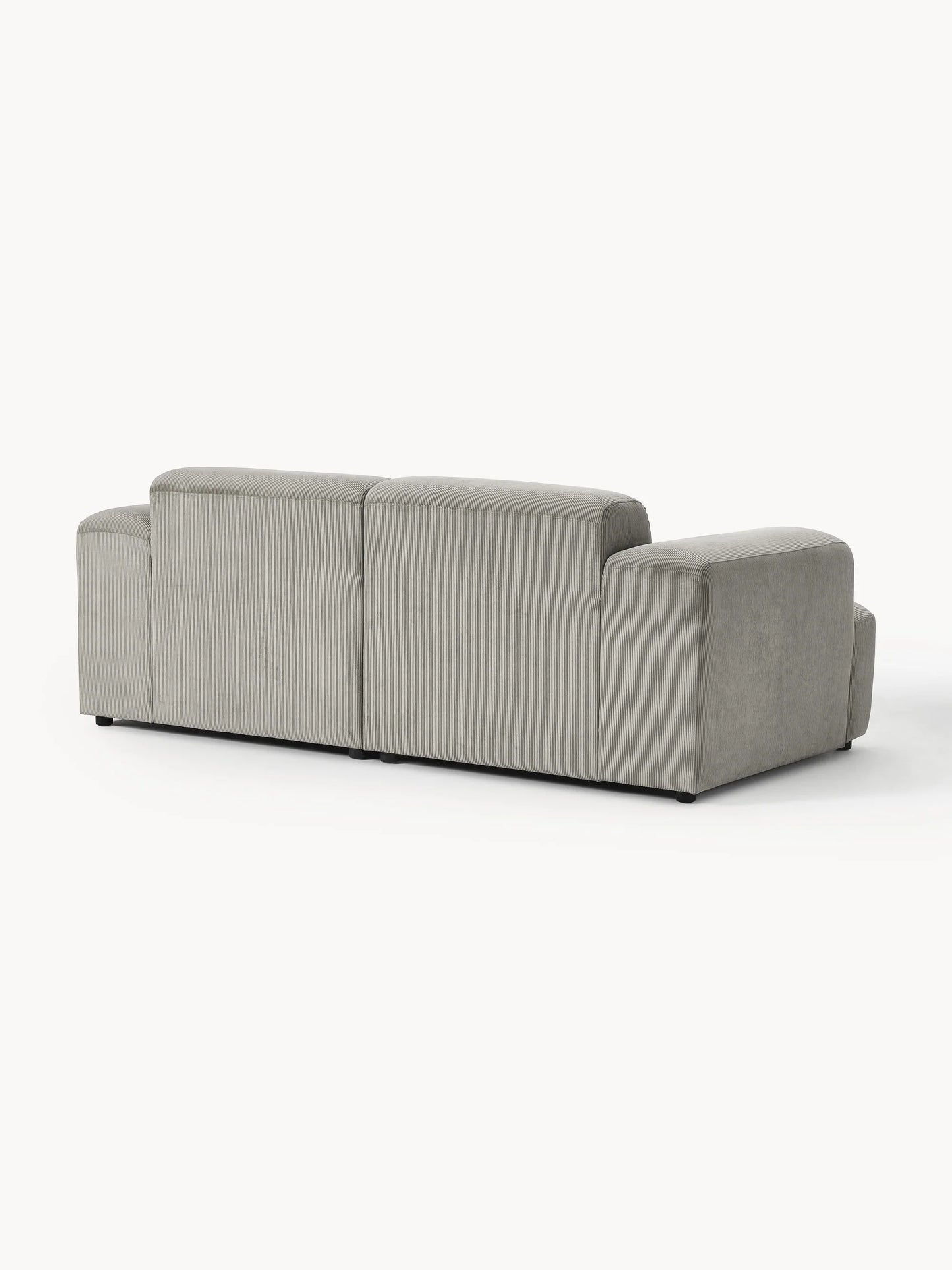 Sofa Louvre Gris 2 Puestos con Diseño Contemporáneo y Minimalista