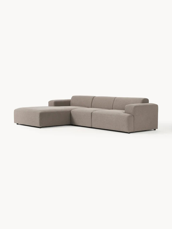 Sofá Esquinero Modular Savoy Taupe Diseño Moderno y Confort Inigualable