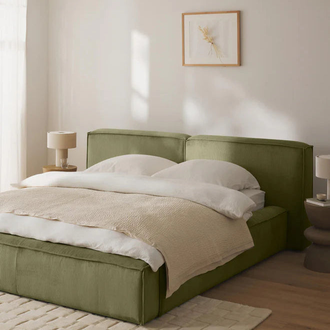 Cama Tapizada King Aura