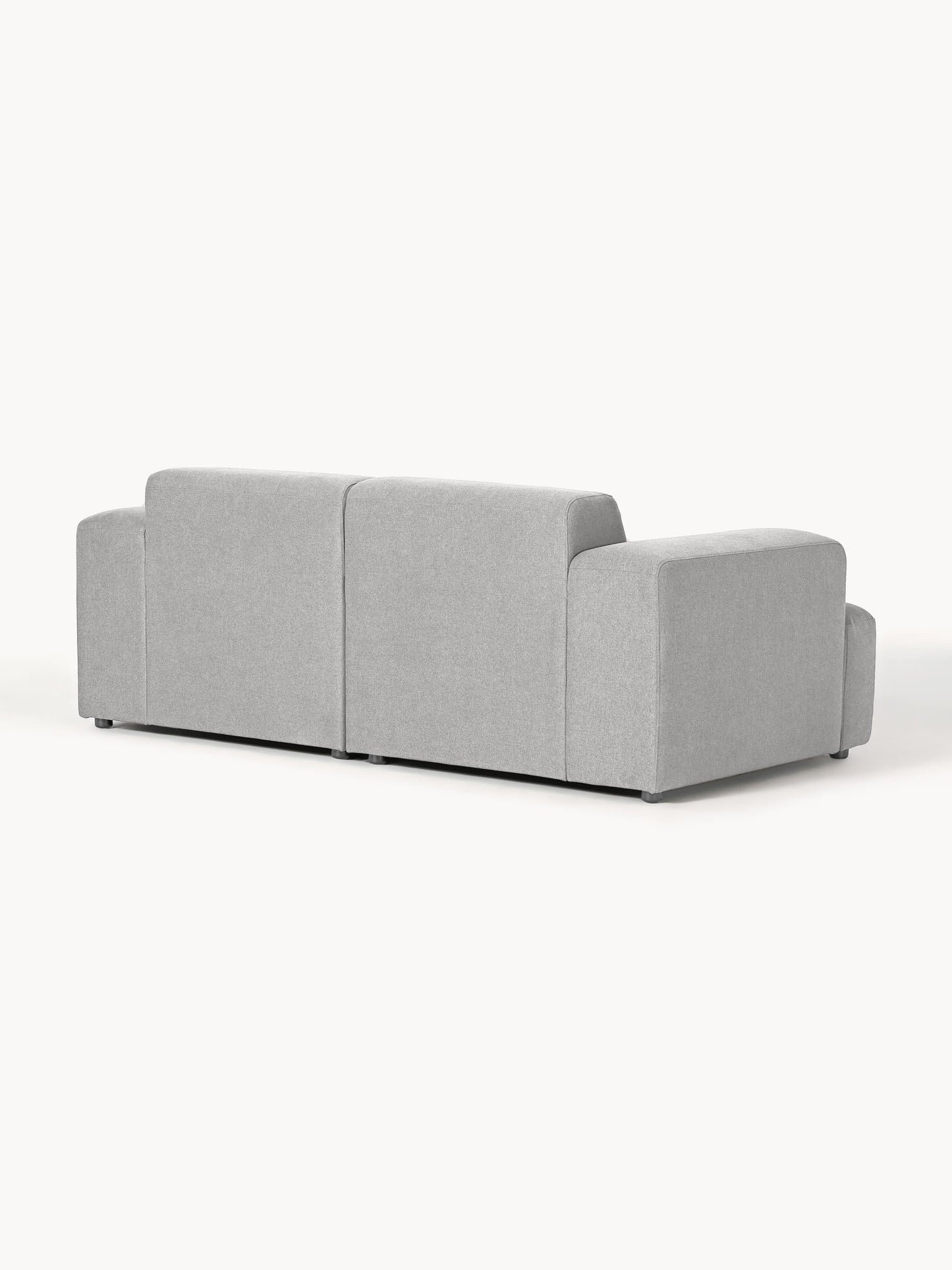 Sofa Louvre Gris Plata 2 Puestos con Diseño Contemporáneo y Minimalista