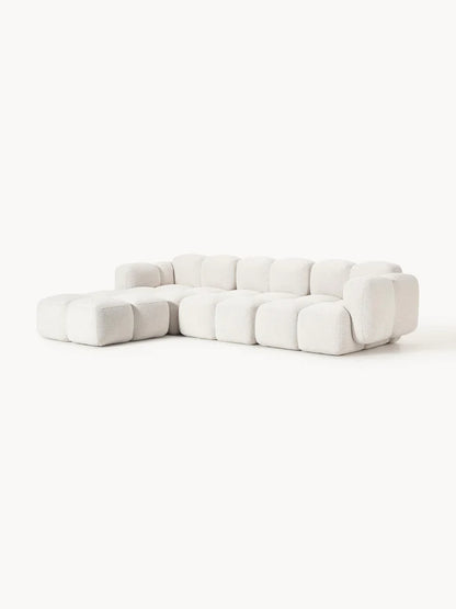 Sofá Modular Soft Cube Blanco 4 puestos