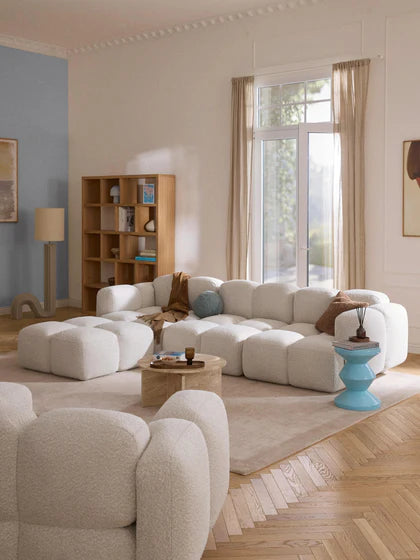 Sofá Modular Soft Cube Blanco 4 puestos