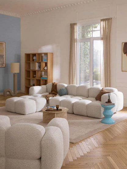 Sofá Modular Soft Cube Blanco 4 puestos