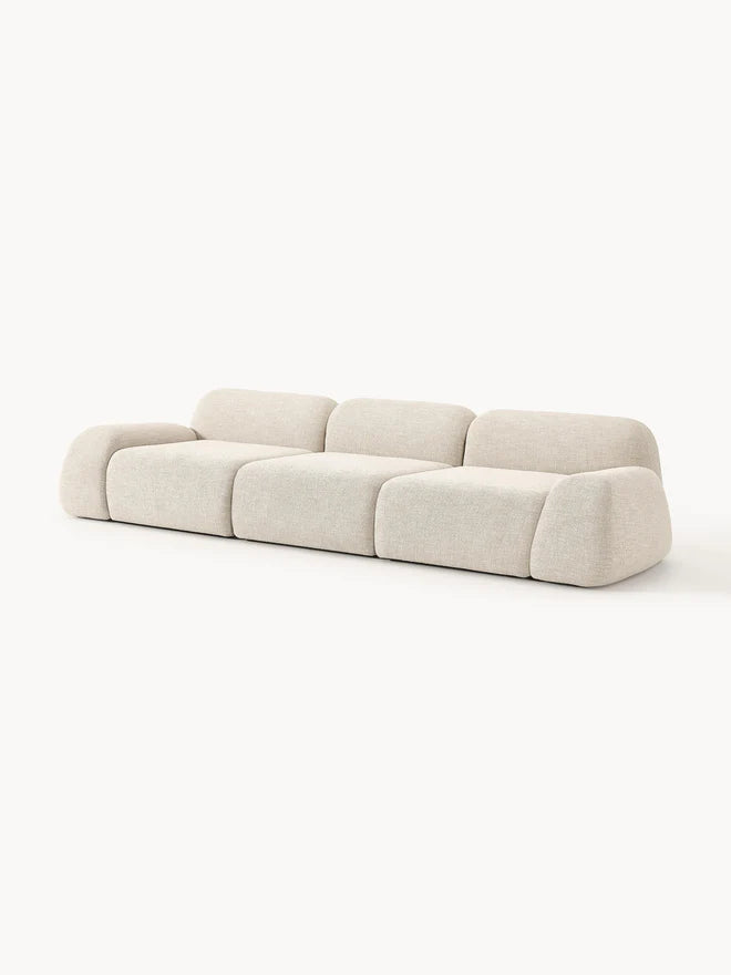 Sofá Minimalista Zen Comfort Taupe 4 Puestos