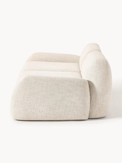 Sofá Minimalista Zen Comfort Taupe 3 Puestos