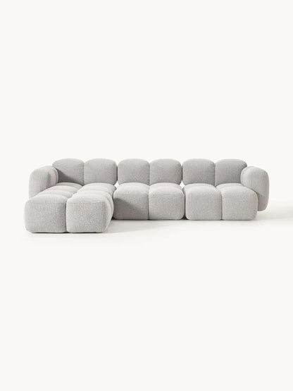 Sofá Modular Soft Cube Taupe 4 puestos