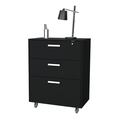 Gabinete 3 Cajones Bajo   Wengue